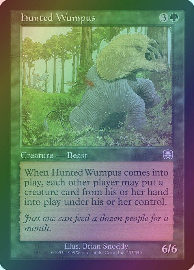 Hunted Wumpus (MMQ) (253) / Foil