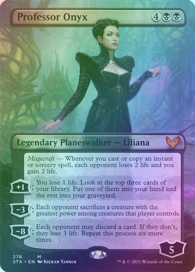 Professor Onyx (STX) (276) / Borderless / Foil