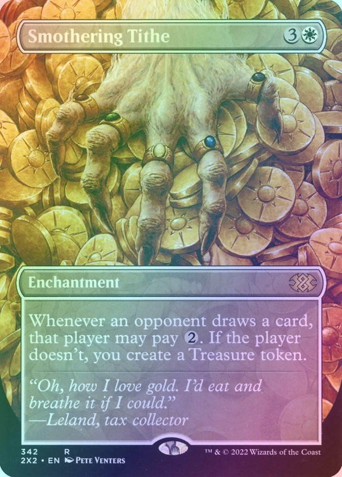 Smothering Tithe (2X2) (342) / Borderless / Foil