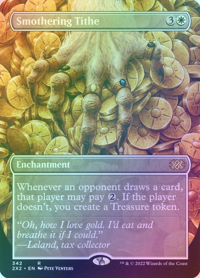 Smothering Tithe (2X2) (342) / Borderless / Foil