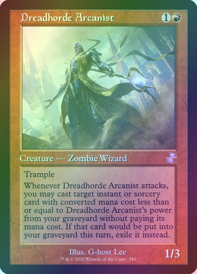 Dreadhorde Arcanist (TSR) (341) / Foil