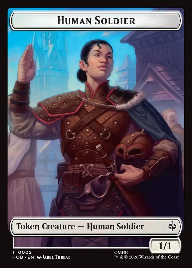 Human Soldier // Dwarf (THOB) (2 // 6) — cara 1 de 2