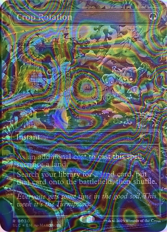 Crop Rotation (SLC) (30) / Borderless / Halo Foil
