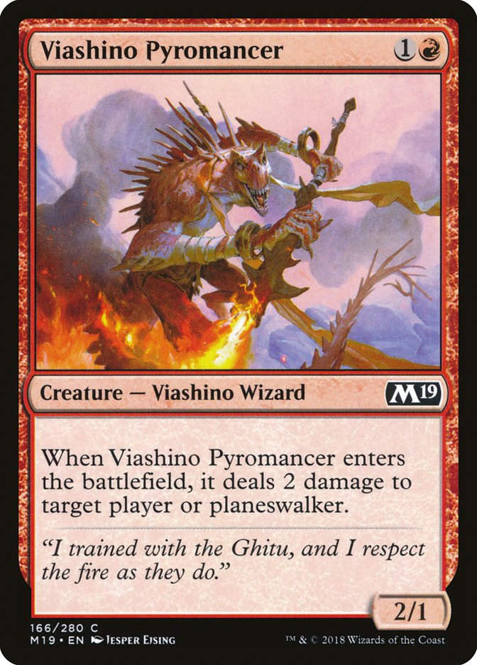 Viashino Pyromancer (M19) (166)