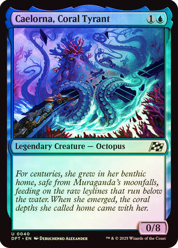 Caelorna, Coral Tyrant (DFT) (40) / Foil