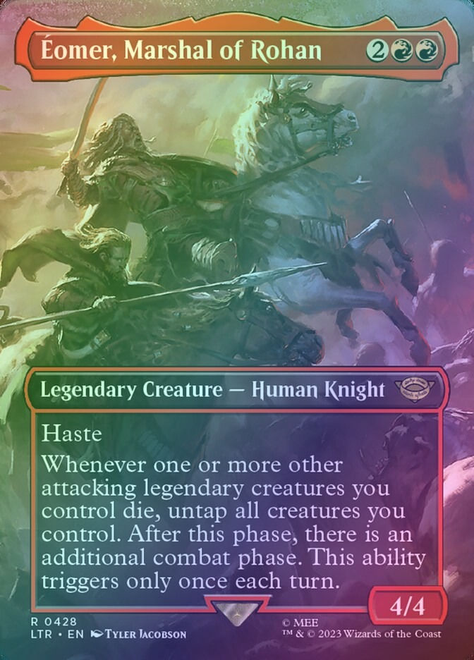 Éomer, Marshal of Rohan (LTR) (428) / Borderless / Foil