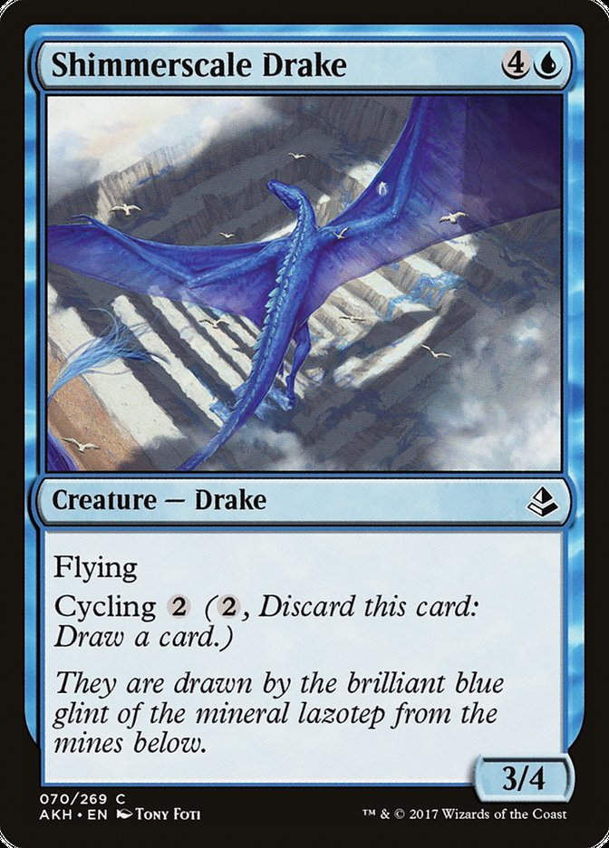 Shimmerscale Drake (AKH) (70)
