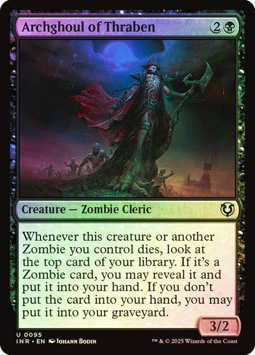 Archghoul of Thraben (INR) (95) / Foil