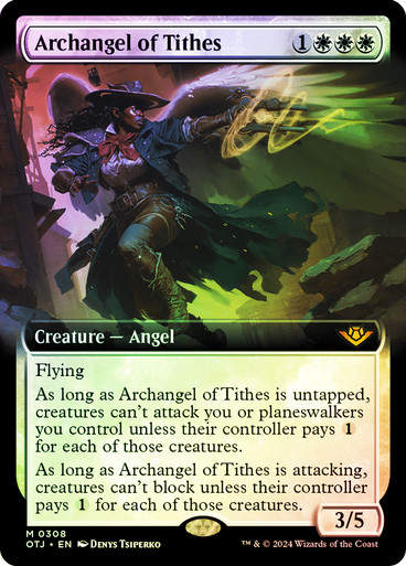 Archangel of Tithes (otj) (308) / Foil Extended