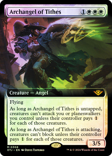 Archangel of Tithes (otj) (308) / Foil Extended