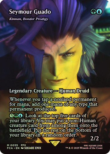 Kinnan, Bonder Prodigy (FCA) (55) / Borderless / Foil