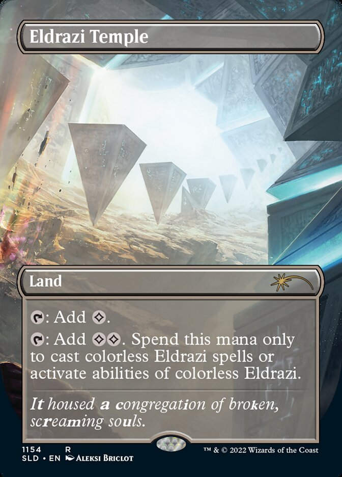 Eldrazi Temple (SLD) (1154) / Borderless