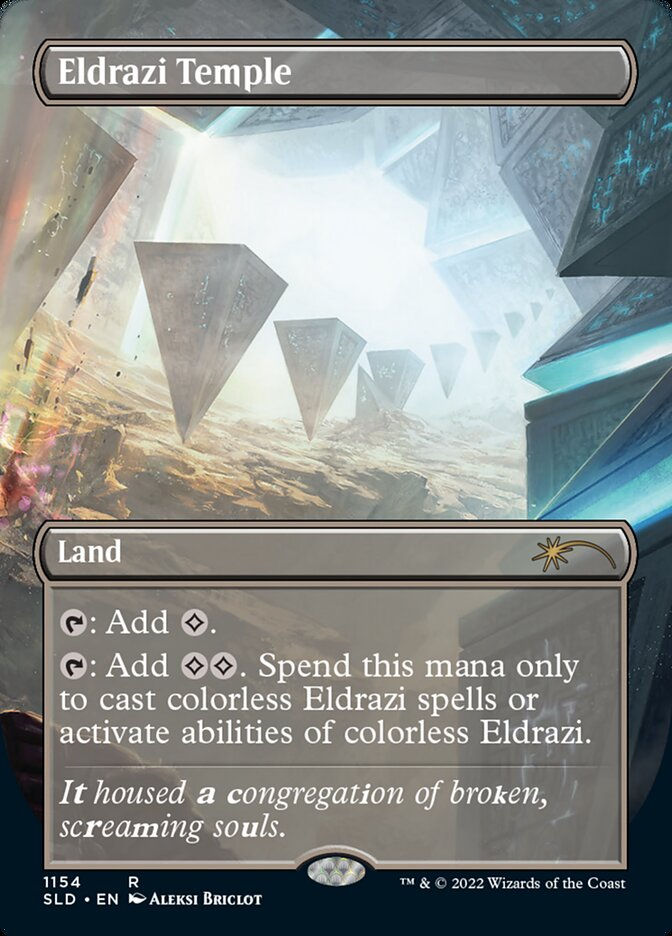 Eldrazi Temple (SLD) (1154) / Borderless