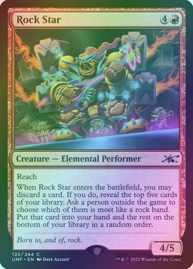 Rock Star (UNF) (122) / Foil