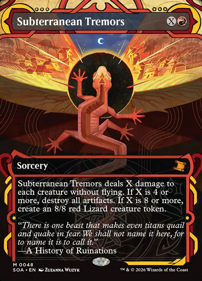 Subterranean Tremors (SOA) (48) / Borderless / Showcase