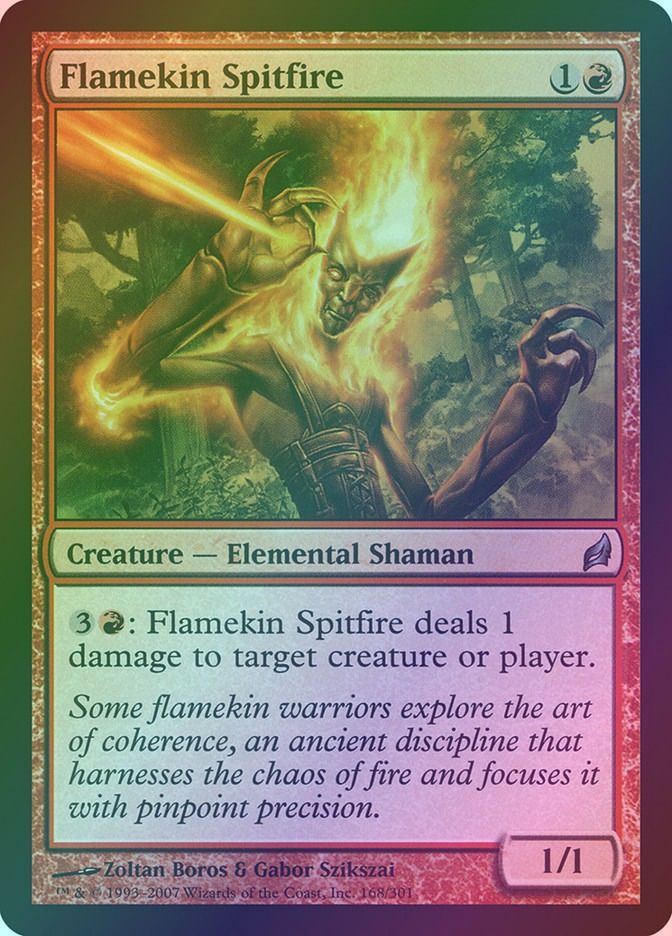 Flamekin Spitfire (LRW) (168) / Foil