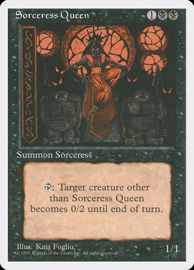 Sorceress Queen (4ED) (162)