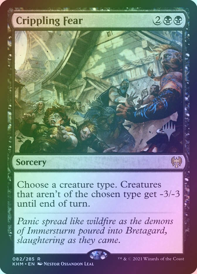 Crippling Fear (PKHM) (82p) / Foil