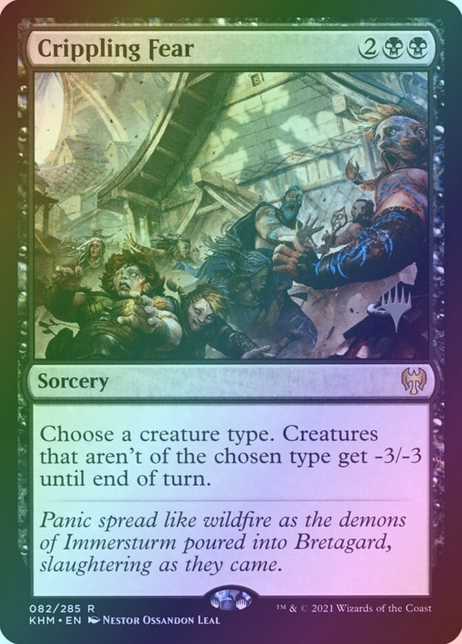 Crippling Fear (PKHM) (82p) / Foil