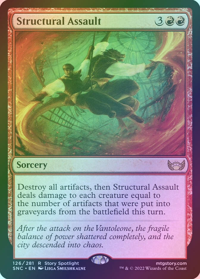Structural Assault (SNC) (126) / Foil