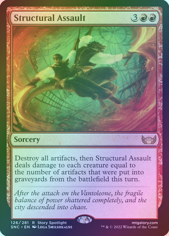 Structural Assault (SNC) (126) / Foil