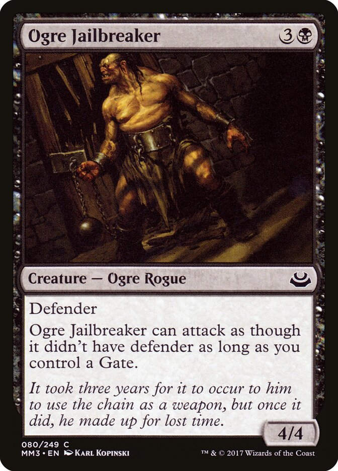 Ogre Jailbreaker (MM3) (80)