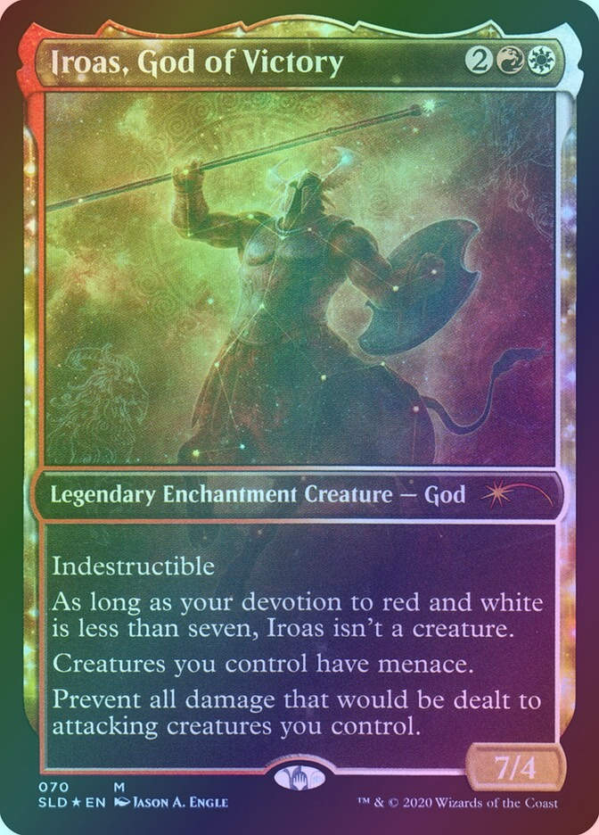 Iroas, God of Victory (SLD) (70) / Showcase / Foil