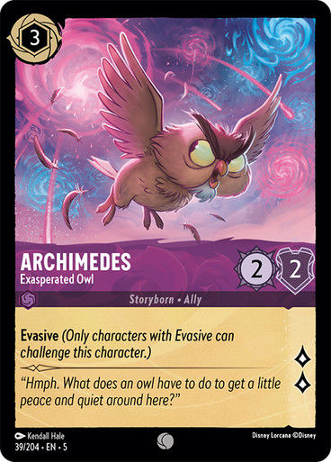 Archimedes - Exasperated Owl (LOR_SHS)