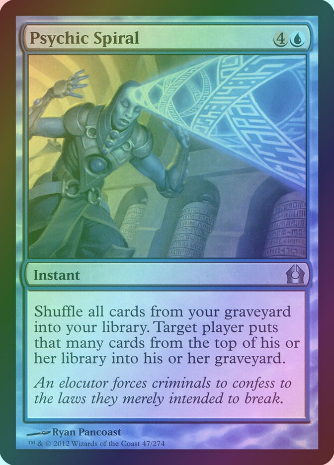 Psychic Spiral (RTR) (47) / Foil