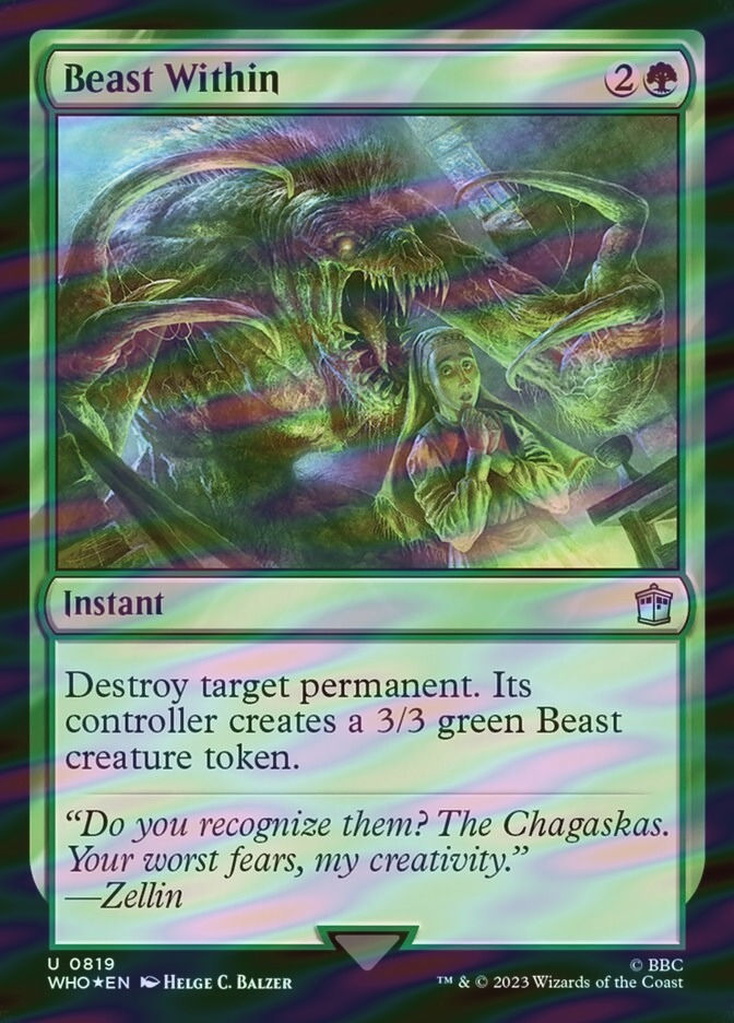 Beast Within (WHO) (819) / Surge Foil