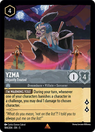 Yzma - Unjustly Treated (LOR_SHS)