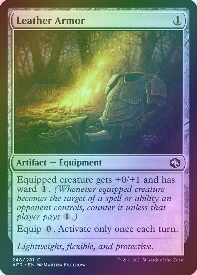 Leather Armor (AFR) (248) / Foil