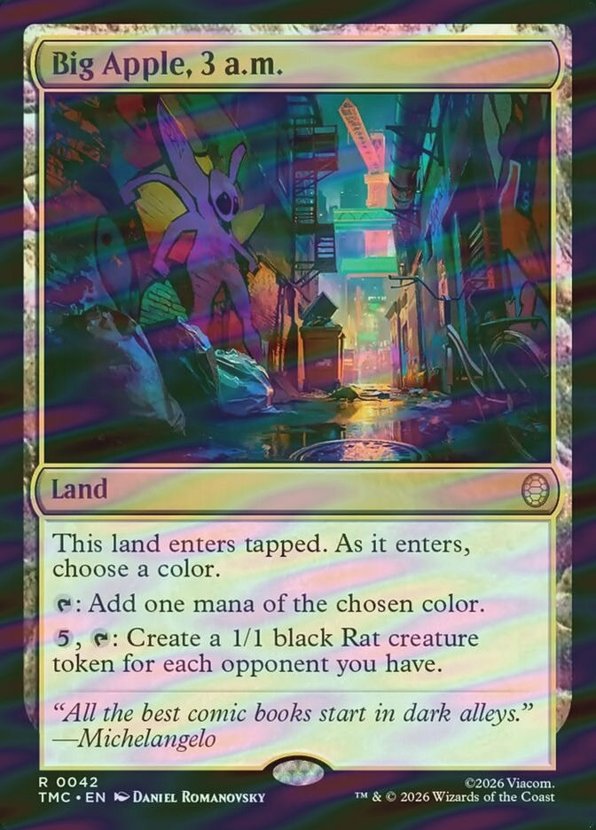 Big Apple, 3 a.m. (TMC) (42) / Surge Foil