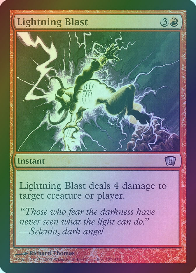 Lightning Blast (8ED) (200★) / Foil