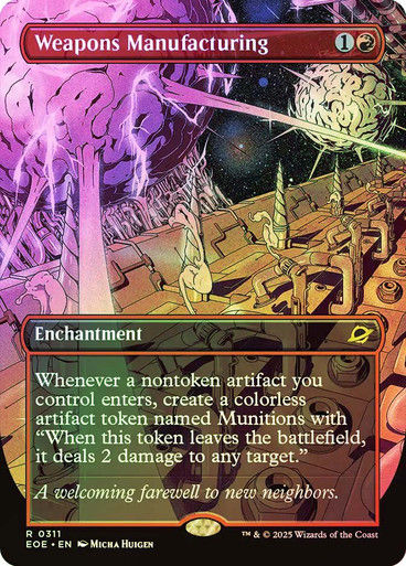 Weapons Manufacturing (EOE) (311) / Borderless / Foil