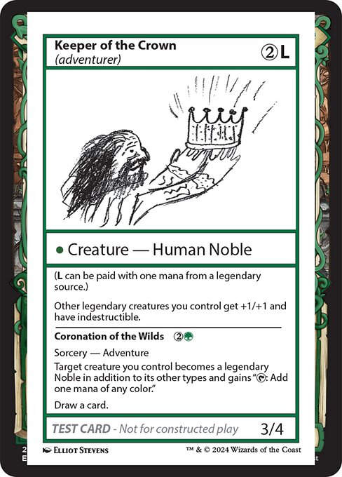 Keeper of the Crown // Coronation of the Wilds (MB2) (339)