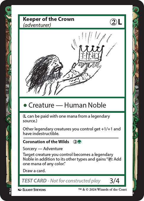 Keeper of the Crown // Coronation of the Wilds (MB2) (339)