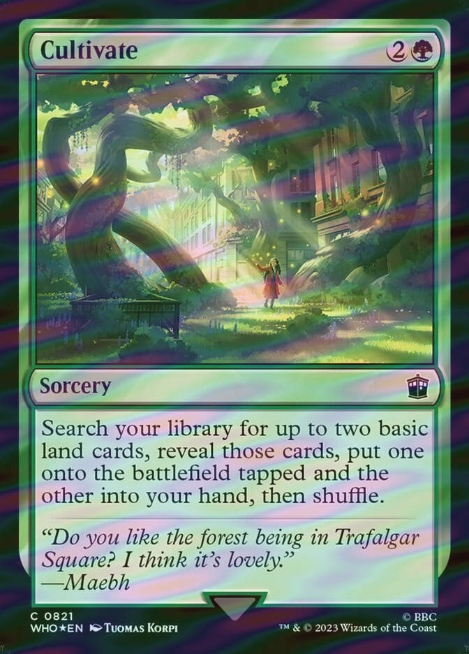 Cultivate (WHO) (821) / Surge Foil