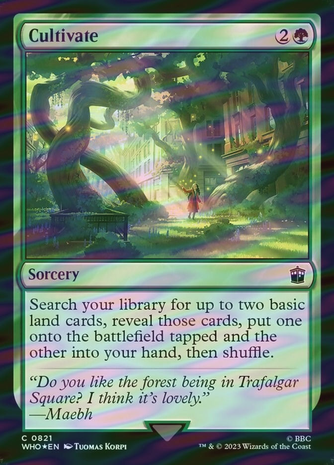 Cultivate (WHO) (821) / Surge Foil