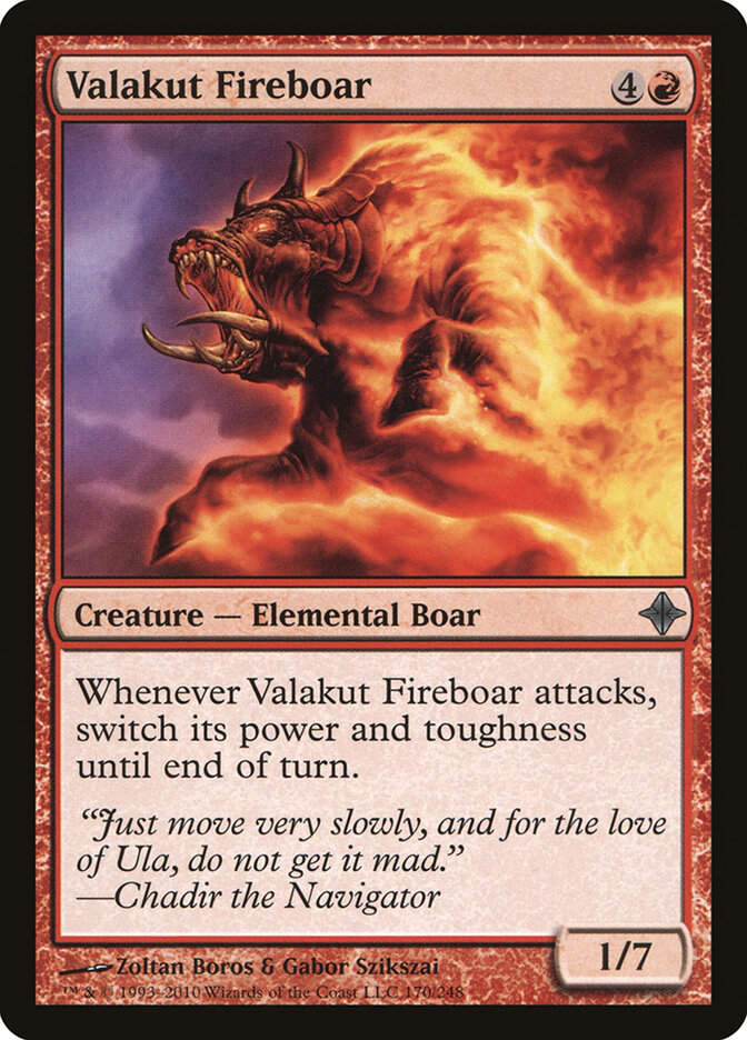 Valakut Fireboar (ROE) (170)