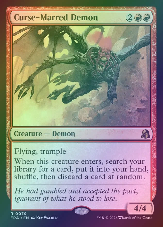 Curse-Marred Demon (FRA) (79) / Foil
