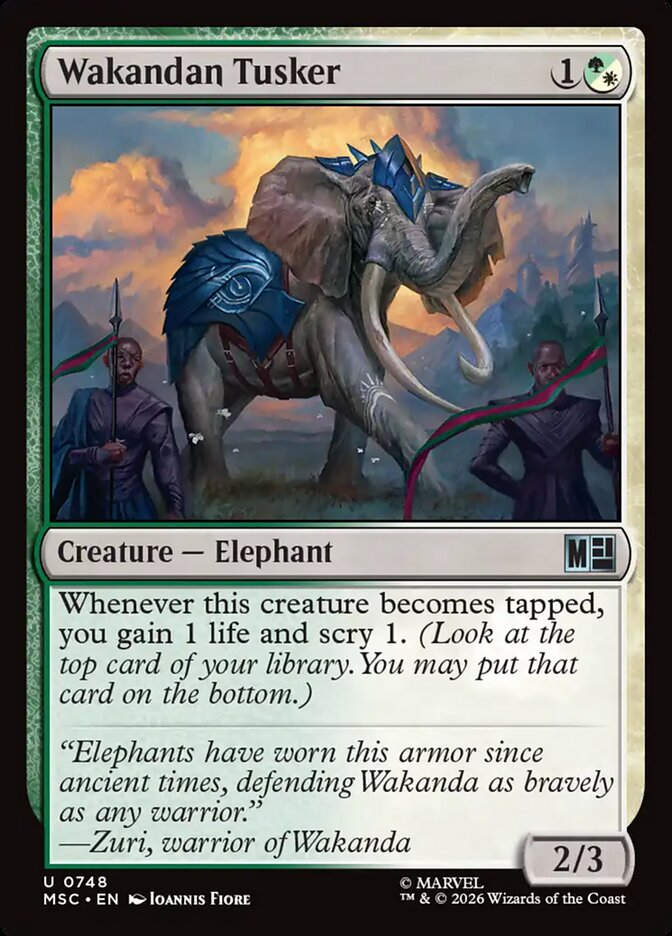 Wakandan Tusker (MSC) (748)
