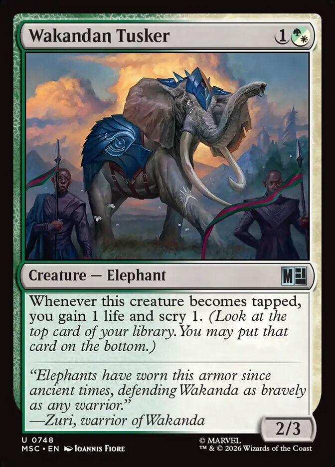 Wakandan Tusker (MSC) (748)