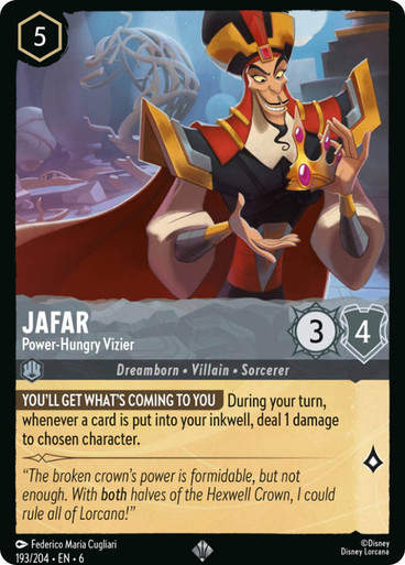 Jafar - Power-Hungry Vizier (LOR_AZU)
