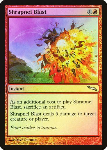 Shrapnel Blast (MRD) (106) / Foil