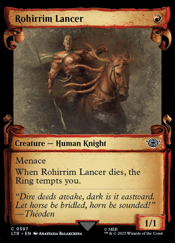 Rohirrim Lancer (LTR) (597) / Showcase