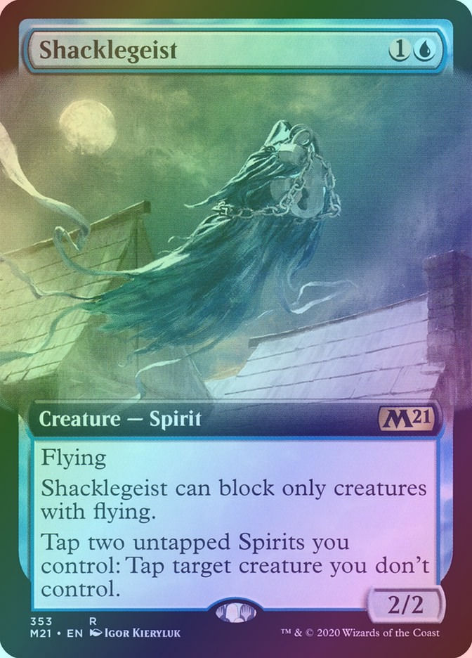 Shacklegeist (M21) (353) / Extended Art / Foil