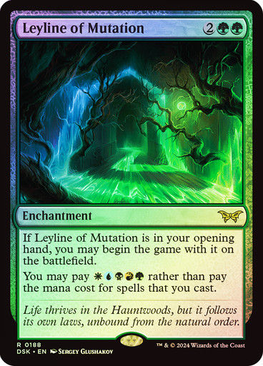 Leyline of Mutation (DSK) (188) / Foil
