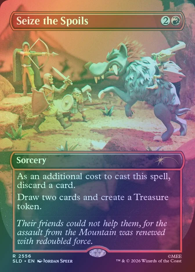 Seize the Spoils (SLD) (2556) / Borderless / Foil