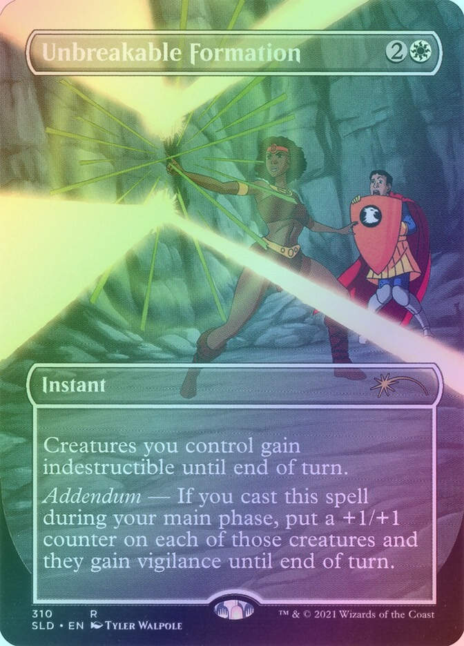 Unbreakable Formation (SLD) (310) / Borderless / Foil